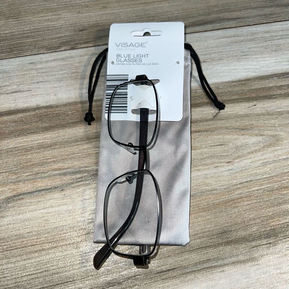 Visage Blue Light Blocking Computer Glasses Retro Square Style Men Women Unisex